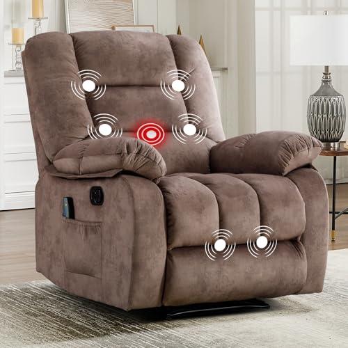 【並行輸入品】 EBELLO Massage Recliner Chair with Vibration Massage and Heat， S_1