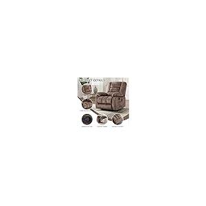 【並行輸入品】 EBELLO Massage Recliner Chair with Vibration Massage and Heat， S_8
