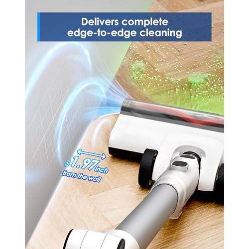 【並行輸入品】 Tineco Pure ONE A50S Cordless Stick Vacuum Cleaner, 185AW Suctioの画像