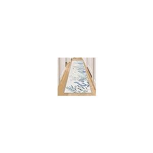 【並行輸入品】 LGGLOVELIN Seaside Area Rug， 1.3x7ft Runner Entryway Rug， Non Sl_5