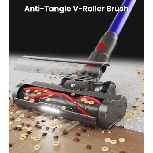 【並行輸入品】 FKIEN Cordless Vacuum Cleaner， 550W 45kPa 65Mins Vacuum Cleaners_4