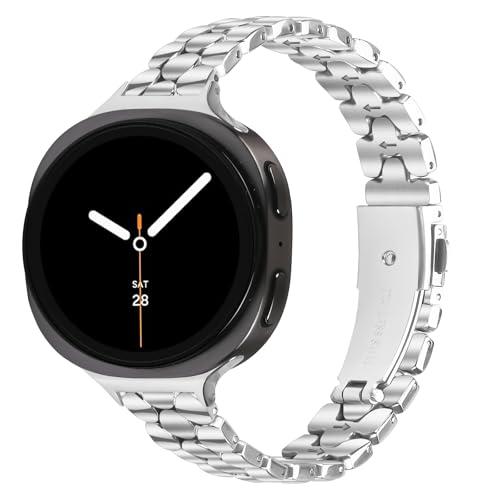 【並行輸入品】 Gimuk Stainless Steel Band Compatible with Samsung Galaxy Watch8の画像