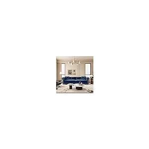 【並行輸入品】 healthomse 89" King Size Pull Out Sofa Bed， 3 in 1 Velvet Conver_8