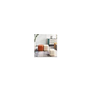 【並行輸入品】 SAeWare Small Footstool Square Sofa Stool Side Table Footstool W