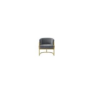 【並行輸入品】 GDFStudio Modern Velvet Accent Chair Upholstered Armchair with C_8