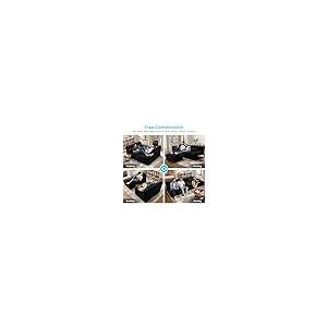 【並行輸入品】 Fkhouse Modular Sectional Sofa，Boneless Couch for Living Room，3_8