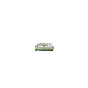 【並行輸入品】 JFTOMJ Skirt Sofa Cover Jacquard Stretchy Sofa Cover 1/2/3/4 wit