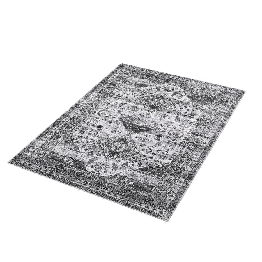 【並行輸入品】 Area Rugs Washable Non Slip Soft Vintage Rugs for Bedroom Bathro_9