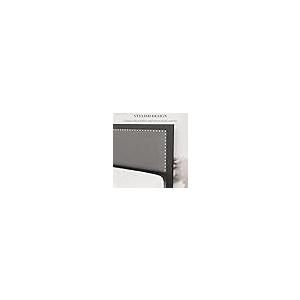【並行輸入品】 VECELO Twin Size Bed Frame with Upholstered Headboard， Heavy Dut_8