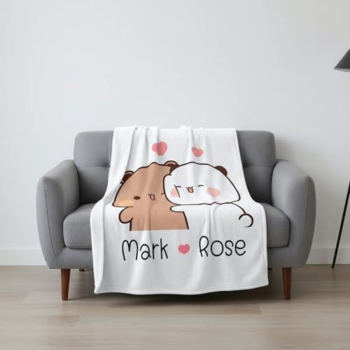 並行輸入品】 Bubu&Dudu Blanket, Custom Personalized with N : Noxi