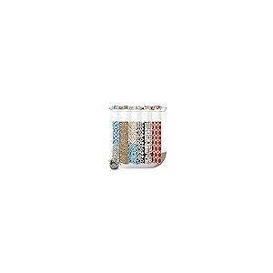 【並行輸入品】 BABE MAPS Bohemian Patterns No Hook Shower Curtain Colored Seaml_2