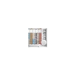 【並行輸入品】 BABE MAPS Bohemian Patterns No Hook Shower Curtain Colored Seaml_5