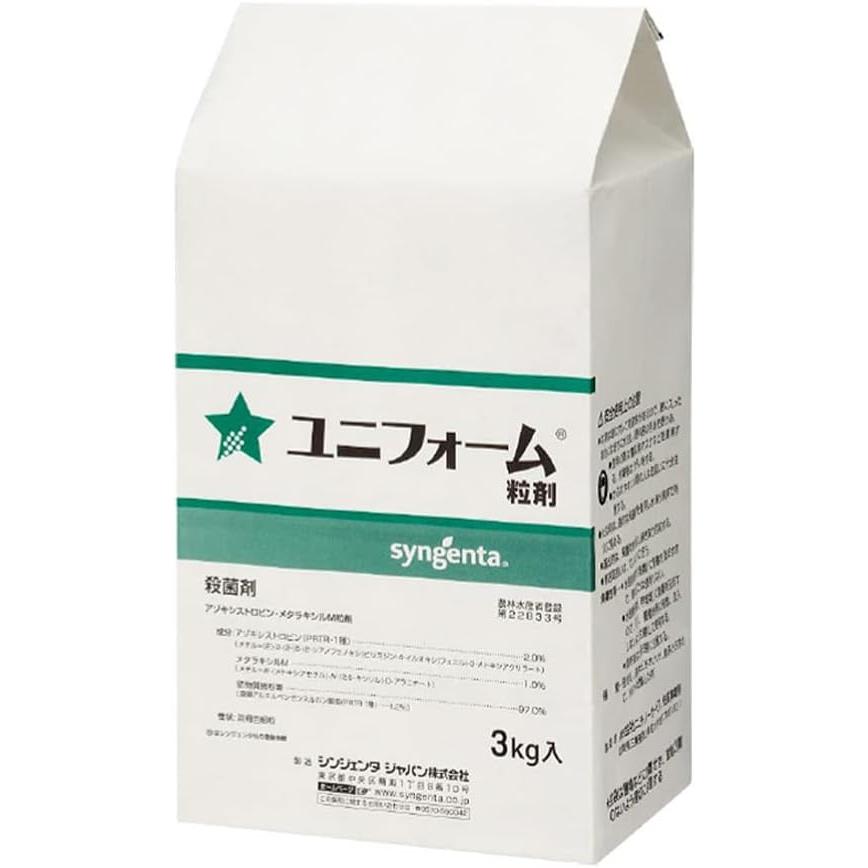 ユニフォーム粒剤 3kg×6袋【ケース販売】の画像