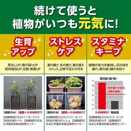 X-ENERGY（エックスエナジー） 600ml KINCHO園芸（旧 住友化学園芸