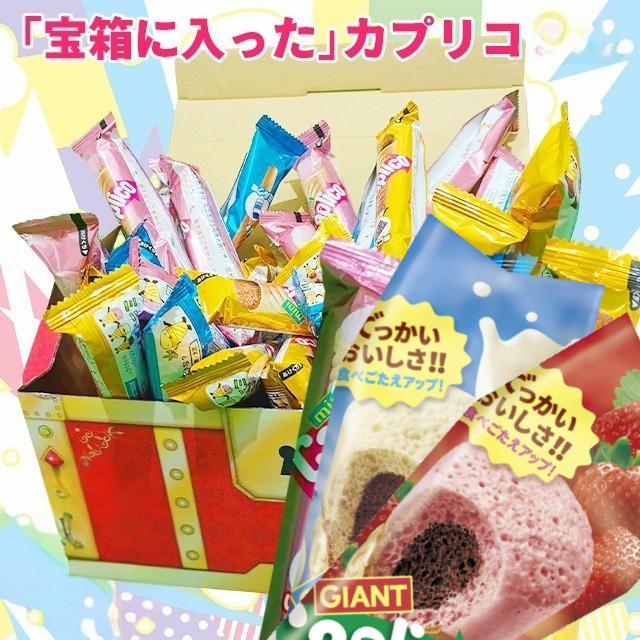グリコ（glico） カプリコ ジャイアントカプリコ4本 カプリコミニ 30本