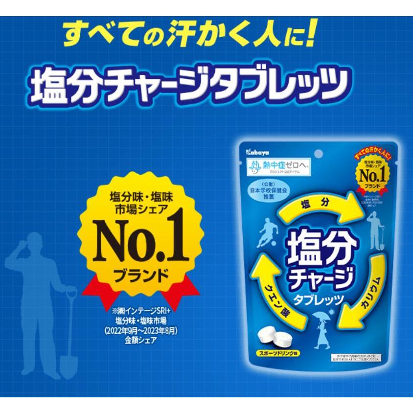 カバヤ 塩分チャージ 塩分チャージタブレッツ スポーツドリンク味 業務