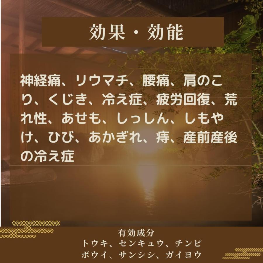 薬用入浴剤 養生薬湯 15包(5包×3セット) 薬用入浴液 腰痛 神経痛