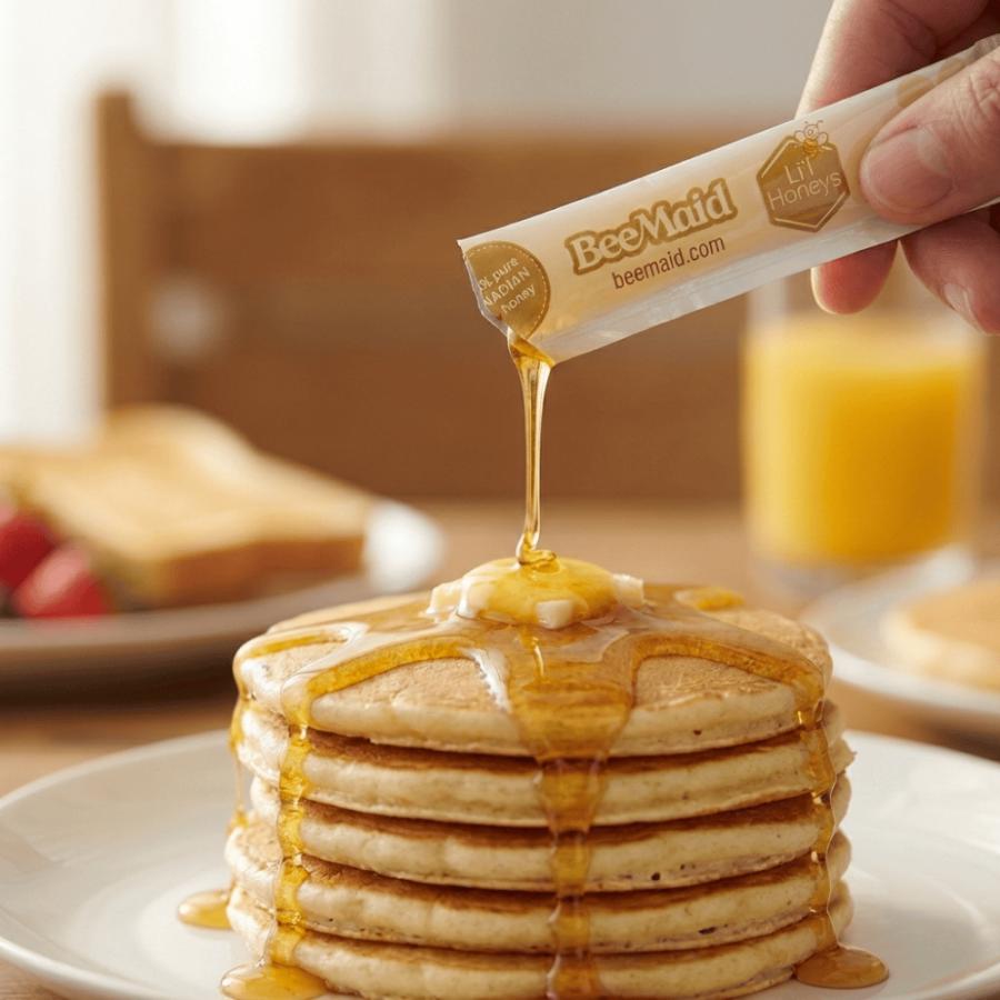 コストコ（Costco） はちみつ スティック 商品箱なし120本 BeeMaid