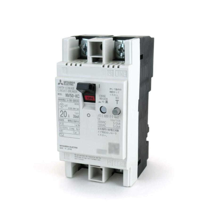 三菱電機 ノーヒューズブレーカーNF50-KC-2P-15A-AL : Nozaki Web 