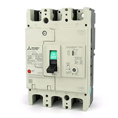 三菱電機 漏電ブレーカーNV250-CV-3P-225A-100mA-200mA-500mA 三菱電機 漏電ブレーカーNV250-CV-3P-225A-100mA-200mA-500mA