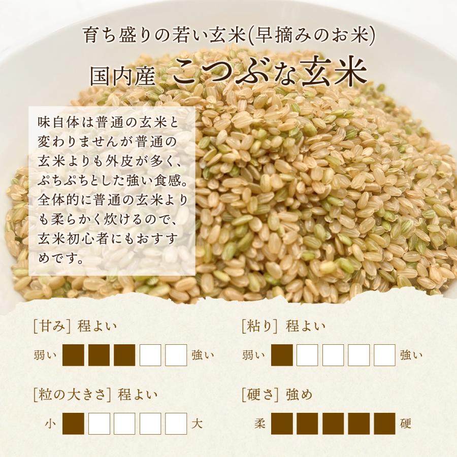 野沢農産 玄米 5kg お米 こつぶな玄米 5キロ 送料無料 ギフト 送料込み