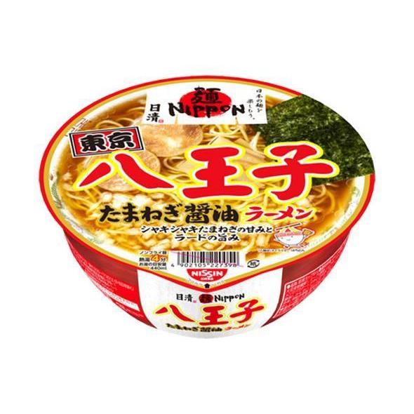 日清食品 麺ニッポン 八王子たまねぎ醤油ラーメン 112g×12個入｜ 送料
