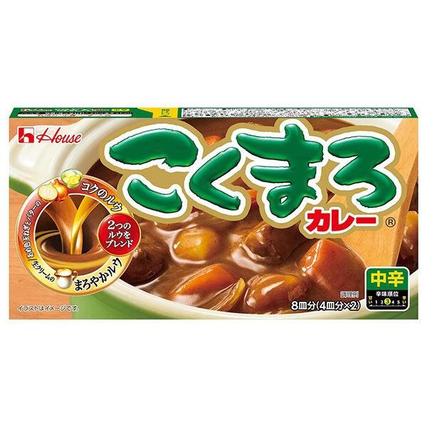 ハウス食品 こくまろカレー 中辛 145g×10個入｜ 送料無料 : のぞみ