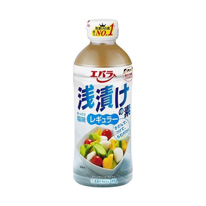 エバラ食品 浅漬けの素 レギュラー 500mlペットボトル×12本入｜ 送料