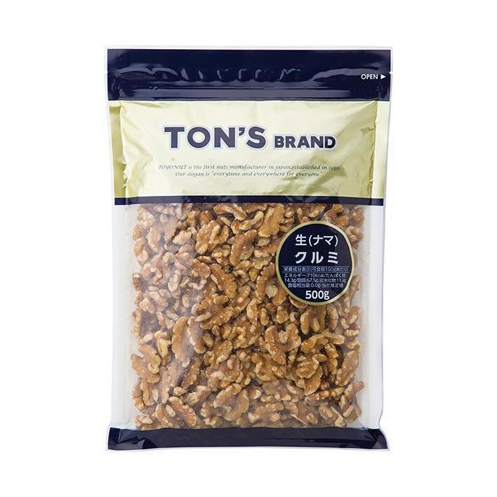 東洋ナッツ食品 トン クルミ（生） 500g×10袋入×(2ケース)｜ 送料無料