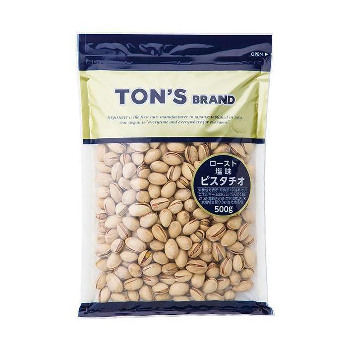 東洋ナッツ食品 トン ピスタチオ 500g×10袋入×(2ケース)｜ 送料無料