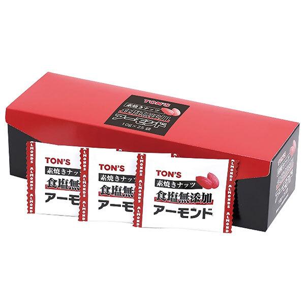 東洋ナッツ トン 素焼きアーモンド 250g(10g×25袋)×8箱入｜ 送料無料 | 
