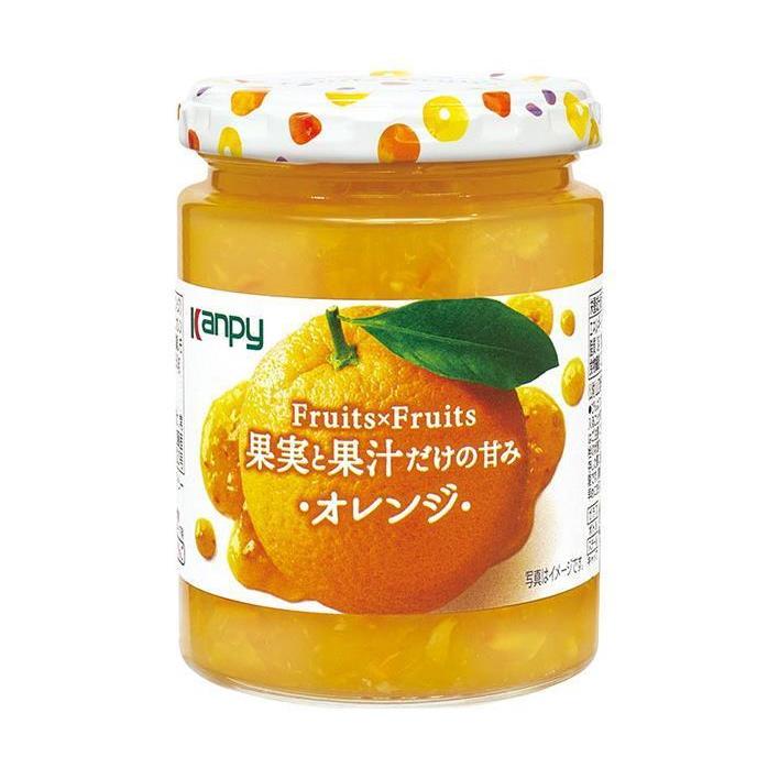 かんぴー Kanpy カンピー Fuits×Fruits オレンジ 260g瓶×12個入×(2ケース
