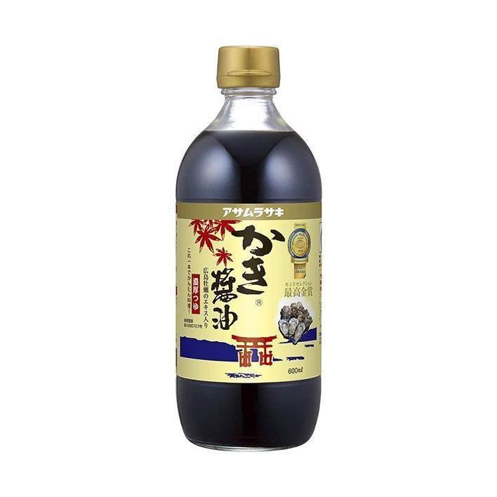 アサムラサキ - かき醤油 600ml×12本入×(2容れもの)｜ 貨物輸送無料 調味料 しょうゆ 醤油-その他醤油