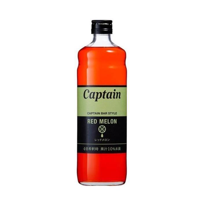 中村商店 キャプテン レッドメロン 600ml瓶×12本入×(2ケース)｜ 送料