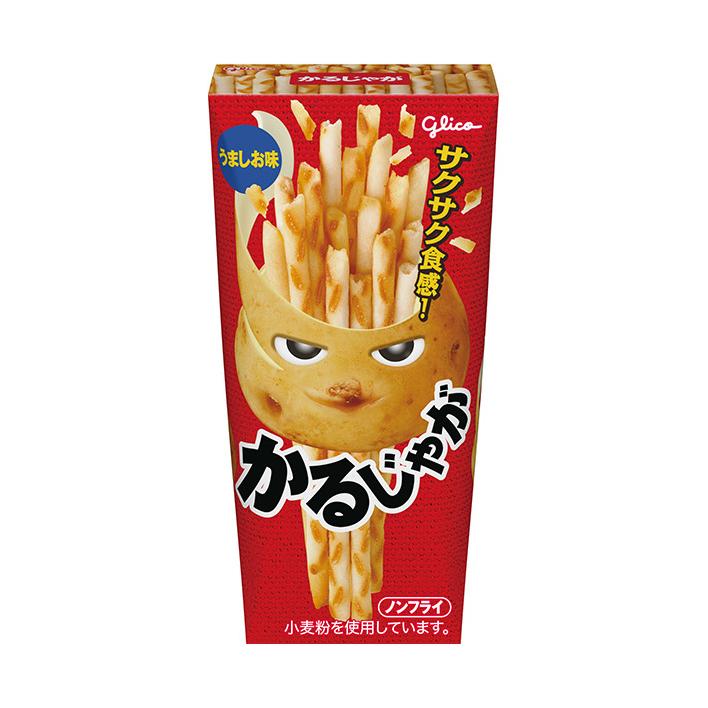 かるじゃが 江崎グリコ うましお味 41g×10箱入｜ 送料無料 : のぞみ