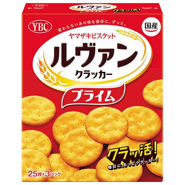 ヤマザキビスケット ルヴァンプライムクラッカー L 25枚×3P×10箱入｜ 送料無料｜nozomi-market