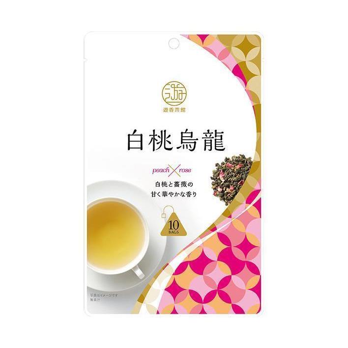 三井農林 - 遊香茶館 白桃烏龍 2g×10袋×24個入×(2容れもの)｜ 貨物輸送無料 食品-ドリンク、水、お酒-ウーロン茶