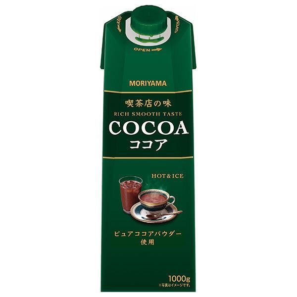 守山乳業（MORIYAMA） 喫茶店の味 ココア 1000g紙パック×6本入｜ 送料