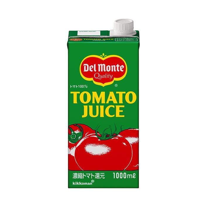 デルモンテ トマトジュース 1L紙パック×6本入｜ 送料無料 : のぞみ