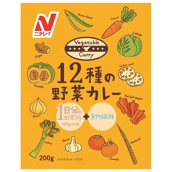 ニチレイ 12種の野菜カレー 0g 30袋入 送料無料 一般食品 レトルト食品 カレー 野菜 ベジタブル 4 60 のぞみマーケット 通販 Yahoo ショッピング