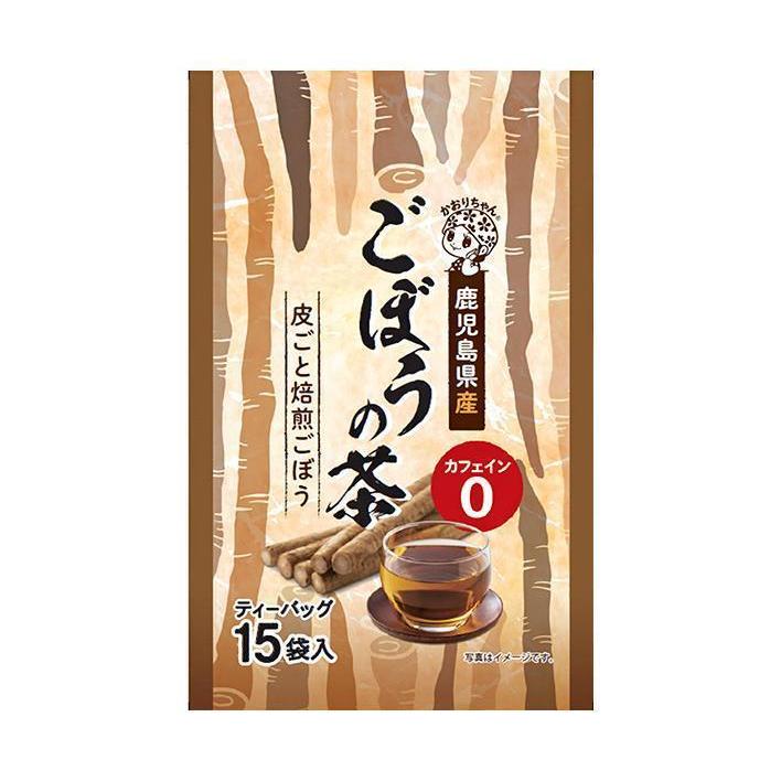 宇治森徳 鹿児島県産 ごぼうの茶 (1.5g×15P)×20袋入×(2ケース)｜ 送料無料 ティーバッグ お茶 ごぼう茶 国産 ゴボウ茶 インスタント