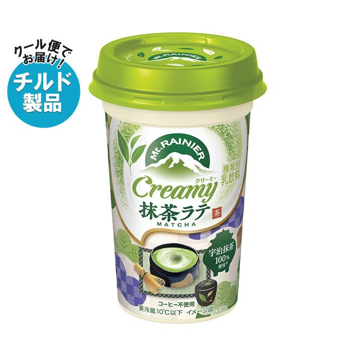 森永乳業 マウントレーニア クリーミー抹茶ラテ 240ml×10本入 チルド