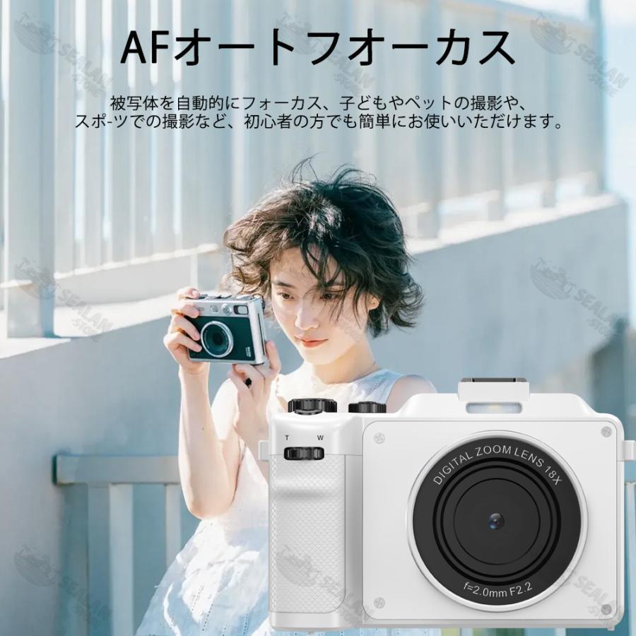 WIFI転送機能 デジタルカメラ デジカメ 小型 デジタルカメラ 安い wifi機能 18倍ズーム 高画素