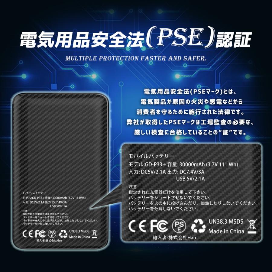 電熱ベスト 日本製 17枚繊維ヒーター 40000mAhバッテリー付き Max70℃ 3