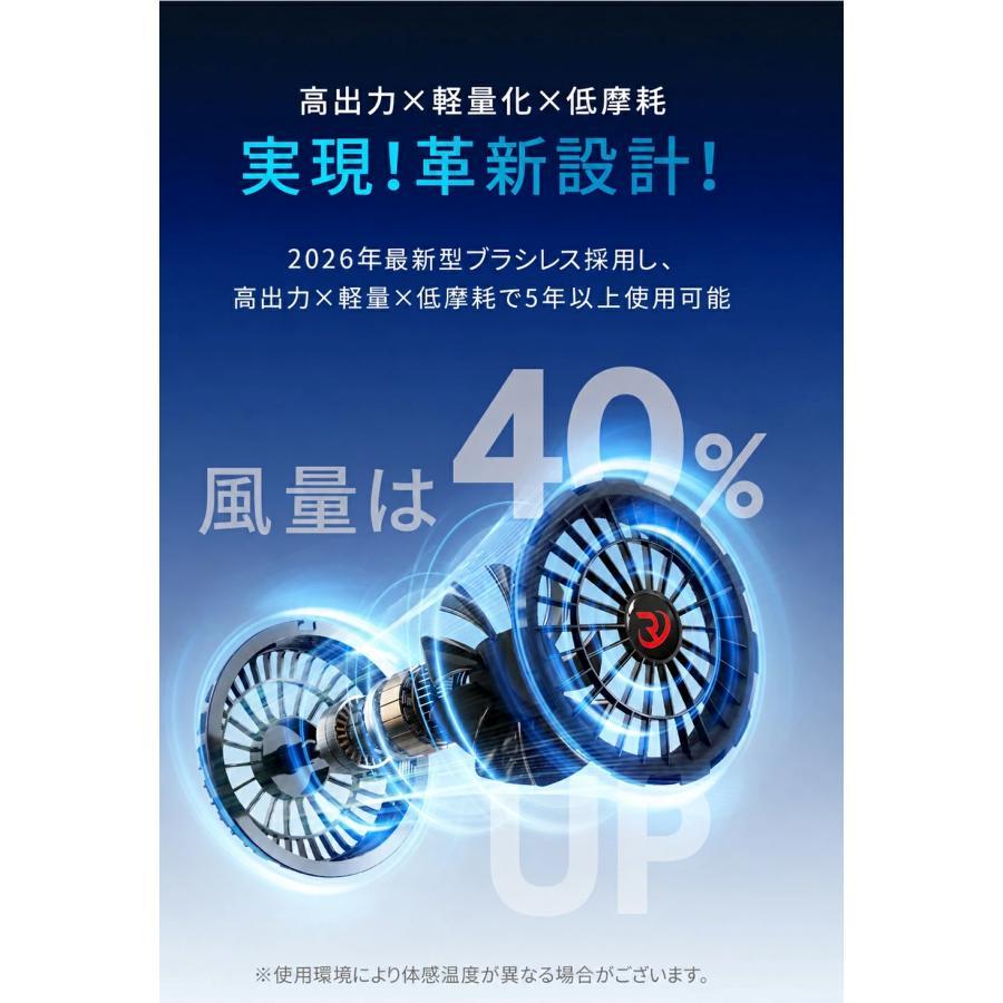 正規品】空調作業服 空調ウェア 長袖 フルセット 2026 バッテリー