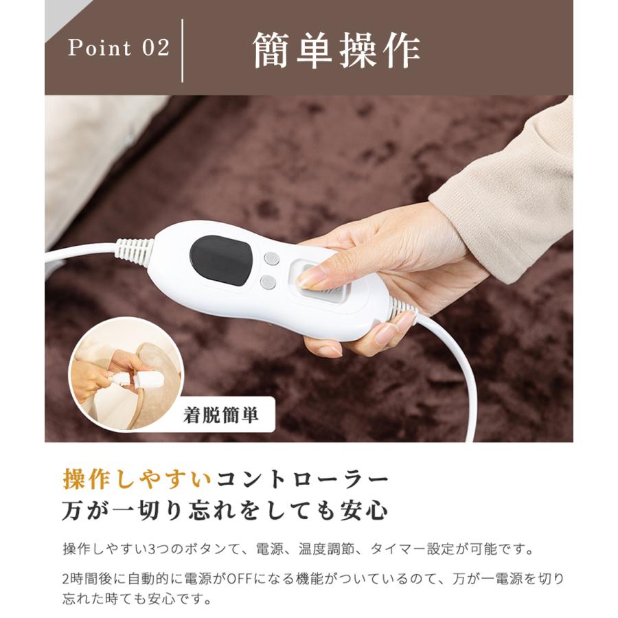 ホットカーペット 日本製 ホットマット型 電気毛布 180cm×80cm ホットカーペット 日本製 ホットマット型 電気毛布 180cm×80cm