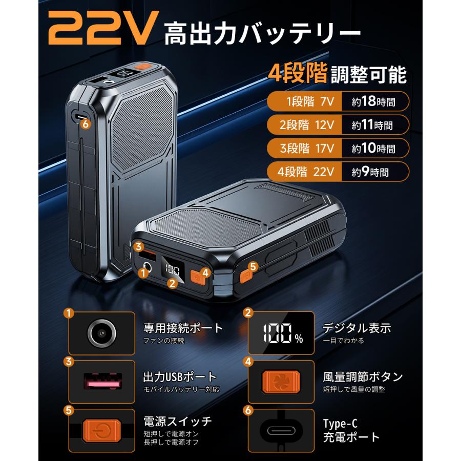 2026最新 空調作業服 空調ファンバッテリーセット 空調ウェア ベスト