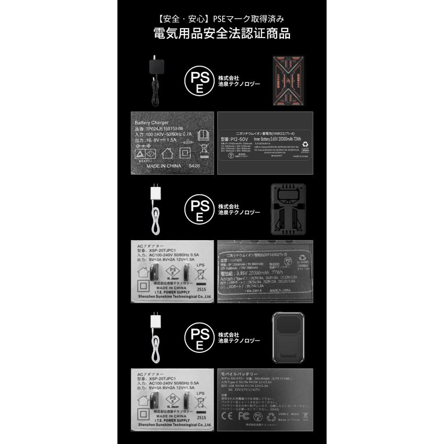 2026最新 空調作業服 空調ファンバッテリーセット 空調ウェア ベスト