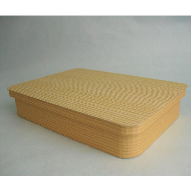 折箱 上折かぶせ 60×40 サイズ:外寸13×19×3.8cm(ふたをした 折箱 上折かぶせ 60×40 サイズ:外寸13×19×3.8cm(ふたをした