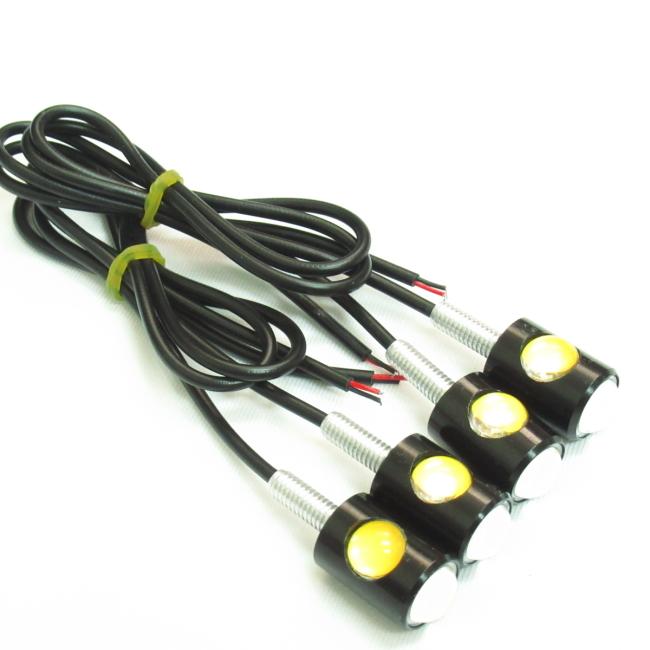 マイクロミニ ウインカー 4個セット アンバー 高輝度 LED 極小 マイクロミニ ウインカー 4個セット アンバー 高輝度 LED 極小
